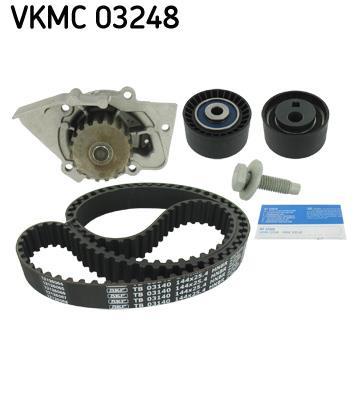 Pompe à eau + kit de courroie de distribution (Kit courroie de distribution) SKF ref. VKMC 03248